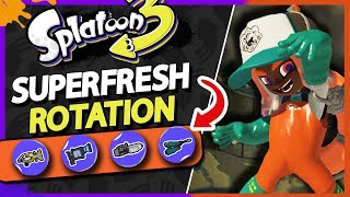 SUPERFRESH Rotation in Salmon Run│ Weapon Tips amp Analysis  Splatoon 3 [upl. by Ecissej]