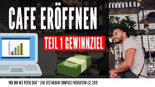 Café eröffnen Teil 1  Gewinnziel [upl. by Dede]