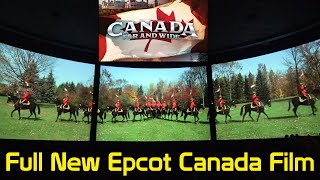 Canada Far and Wide  New CircleVision 360 Epcot Film Narrated by Eugene Levy and Catherine OHara [upl. by Haas]