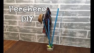 Perchero con Palos de Escoba  coat rack DIY [upl. by Thibault]