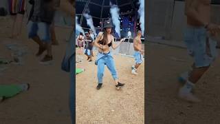 This Girl Got Moves 💥 Rave Dance In Brazil RaversUnite MusicFestival HouseMusic [upl. by Ola]