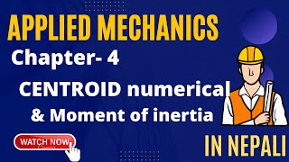 Applied mechanics  centriod numericals and moment of inertia [upl. by Siegel897]