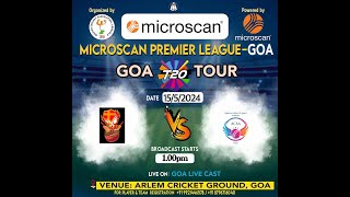 🔴Live  VARSOLI CRICKET CLUB VS AGASTYA CRICKET ACADEMY  Microscan Premier League Goa 2024 U19 [upl. by Nitneuq]