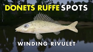 ACTIVE SPOT FOR DONETS RUFFE Winding Rivulet [upl. by Ahtiekahs]