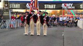 2010 Army Ten Miler 10 Mile Run Washington DC Video [upl. by Roi]