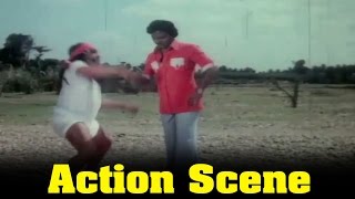 Thural Ninnu Pochu Movie  K Bhagyaraj Fight By M N Nambiar Scene [upl. by Divadleahcim]