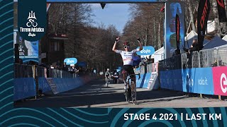 TirrenoAdriatico EOLO 2021  Stage 4 Last km [upl. by Hellman]