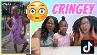 REACTING TO MY DAUGHTER KARISSAS CRINGEY TIK TOKS [upl. by Crystal]