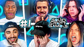 🔥RESUMEN Y MUERTES DIA 1 DE LOS SQUID CRAFT GAMES 3 🔥 [upl. by Lallage850]