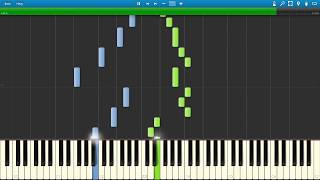 Piano Tiles 2  Canon Synthesia MIDI [upl. by Hestia]