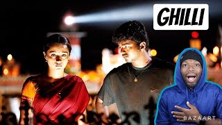 Ghilli Movie Scenes  Vijay fights with Rowdies  Trisha Loves Vijay  Ghilli Scene REACTION [upl. by Esilrac921]