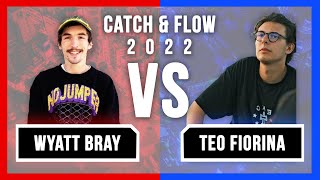 Wyatt Bray vs Teo Fiorina CATCH amp FLOW 2022 [upl. by Ruprecht]