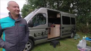 Renault Master Campervan Conversion Van Life UK [upl. by Ieluuk278]