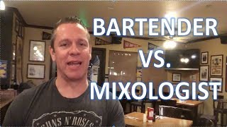 The Difference Between a Bartender amp a Mixologist How To Become A Bartender [upl. by Thar667]