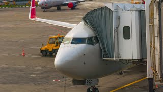 GreatFlyer BOEING737 NORDWIND AIRLINES MOSCOWSTPETERSBURG Flight ReviewBOEING737 НОРДВИНД МСКСПБ [upl. by Maisie840]