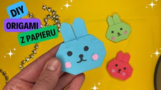 ★ ORIGAMI Z PAPIERU PROSTY KRÓLIK ORIGAMI  W 5 MINUT★ [upl. by Hafeetal]