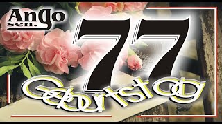 ♫ Zum 77 Geburtstag ♫  Geburtstagswünsche  Happy Birthday Lied  Song [upl. by Ramonda930]