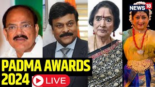 Padma Awards LIVE  Padma Awards 2024 Winners  Padma Award Nominees  Padma Shri Awards News  N18L [upl. by Polak]