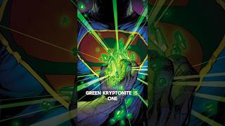 There are different types of Kryptonite Superman Kryptonite DCComics [upl. by Esylla]