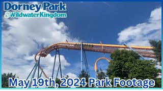 Dorney Park May 19th 2024 Park Footage [upl. by Siron]