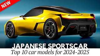 Best Japanese Sports Cars to Arrive in 2025 Top Performance Done Right [upl. by Vonny]