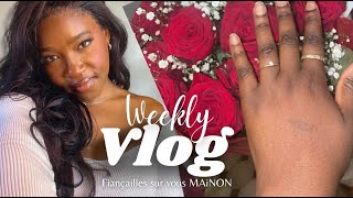 WEEKLY VLOG Demande en mariage surprise Je fais mes ongles je vais à Paris [upl. by Eibocaj219]