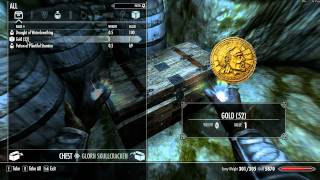 Elder Scrolls V Skyrim Walkthrough in 1080p Part 117 Looting Labyrinthian PC Gameplay [upl. by Seditsira]