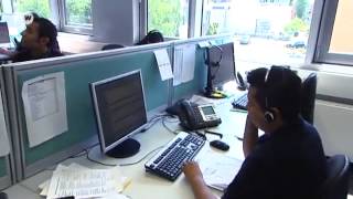 Behind the Scenes at a Call Center  Made in Germany [upl. by Eimaj]