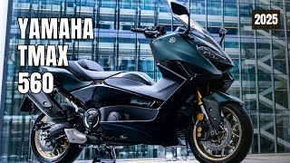 2025 The New Motorcycle Yamaha TMAX 560 CC Unveiled [upl. by Sirraf]