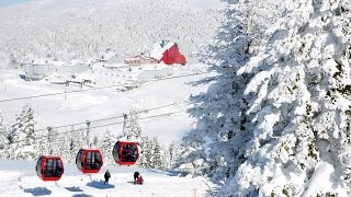 Bursa  Uludag Mountain  New Cable Lift [upl. by Barfuss594]