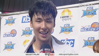 【INTERVIEW】 Song KyoChang interview after the game  Egis vs Sonicboom  20161110  201617 KBL [upl. by Nnyleahs466]