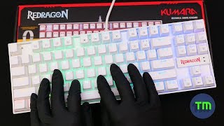 4K ASMR Redragon Kumara K552RGB Blue Switches 레드래곤 쿠마라 청축 [upl. by Nilatak]