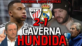 🤣💥 LA CAVERNA HUNDIDA CON MBAPPÉ REACCIONES AL ATHLETIC 21 REAL MADRID Y ¿ANCELOTTI DESPEDIDO [upl. by Aicenad32]