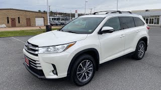 2019 Toyota Highlander XLE VIDEO REVIEW  Steven Toyota  5404341400 [upl. by Uahsoj]