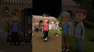 Thakur Ka Sher  Gulli Bulli  Cartoon  granny  short  tmkoc mummy  shortscomedy [upl. by Aelahs]