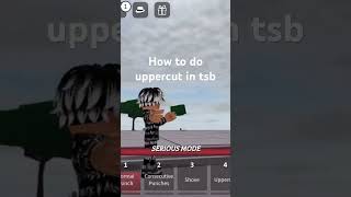 How to do ground slam in tsb tutorial tsb shorts short forbeginners [upl. by Zsa]