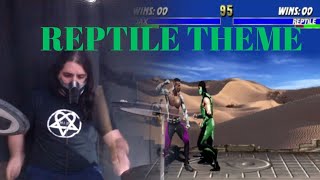 Mortal Kombat  Reptile Theme  Metal Cover feat canalbyspeed [upl. by Lefty289]