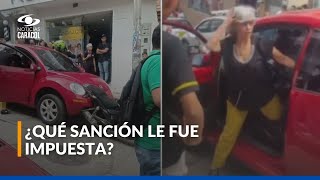 Carro con cinco mujeres a bordo todas en estado de embriaguez causó accidente en Pacho video [upl. by Icat]