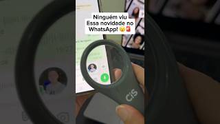 Novidades no WhatsApp que ninguém percebeu ative o efeito de chamadas e transcrição de áudio ✅ [upl. by Alasteir]