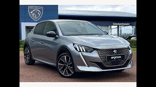 Approved Used Peugeot E208 50kWh GT Line  Swansway Chester Peugeot  VU70XOA [upl. by Setsero]