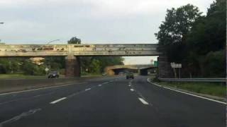 Meadowbrook State Parkway Exits 6 to 1 northbound [upl. by Alenas]