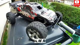 Traxxas jato 33 nitro RC sickening street run new clutch [upl. by Darom225]