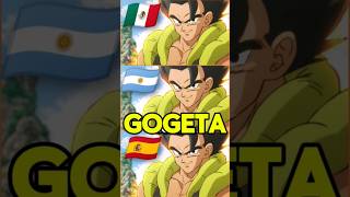 GOGETA Mismo Idioma Diferente Doblaje dragonball gogeta dbdaima [upl. by Pelmas683]