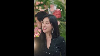 Kim Jiwon speaking English in QueenofTears KimSoohyun KimJiwon Netflix [upl. by Naul]