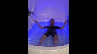 Customize floatation therapy to your own comfort [upl. by Enomor758]