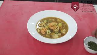 Recipe by Chef  Bouillabaisse by Chef Arnab Mondal  D Y Patil University [upl. by Asilegna144]