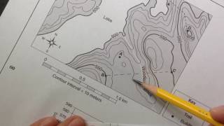 How to Draw Topographic Profiles [upl. by Arabele]