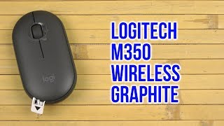 Распаковка Logitech M350 Wireless Graphite [upl. by Grannias]