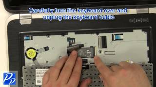 Dell Inspiron 15R 5520  7520 Keyboard Replacement Video Tutorial [upl. by Ashraf]