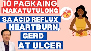 10 Pagkaing Makatutulong sa Acid Reflux Heartburn GERD at Ulcer Reposted Video [upl. by Aelrac66]